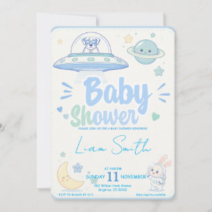 Baby Shower -UFO Pets- Invitation