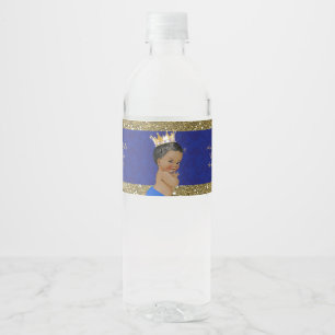 Baby Shower Water Bottle Labels, Royal Baby Shower Label