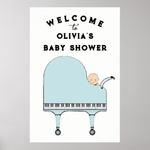 Baby Shower Welcome Sign