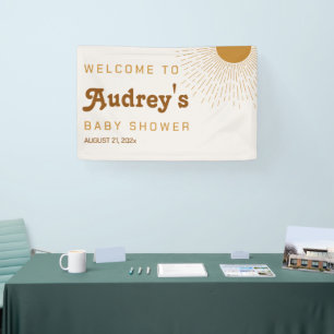 Baby Shower Welcome Sign Here Comes The Son