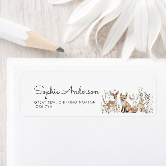 Baby shower Woodland (En situation)