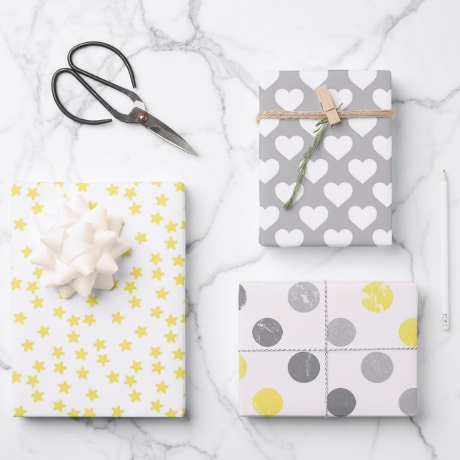 Baby Shower Wrapping Paper Sheet (Front)