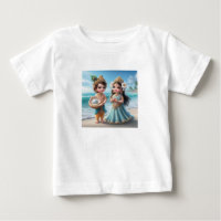 Baby Shree Krishna & Radha with Diamond Divine
