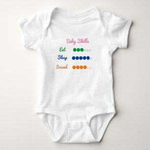 Baby Skills: Eat, Sleep and Sound - Funny Top