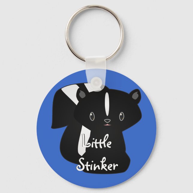 Baby Skunk Keychain (Front)