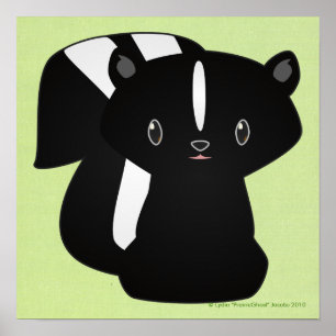 Baby Skunk Print