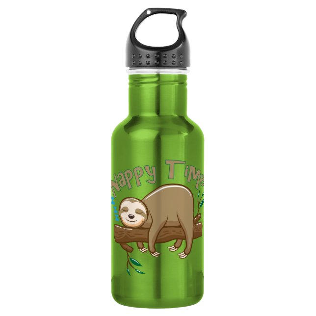 Baby Sloth 532 Ml Water Bottle (Front)