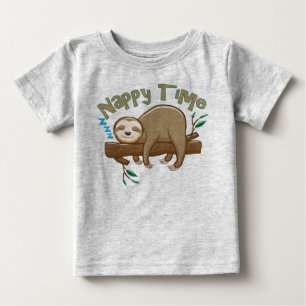 Baby Sloth Baby T-Shirt