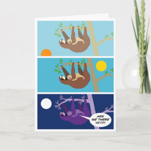 Baby Sloth (Birthday) Card