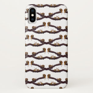 Baby Snail Frenzy iPhone X Case (choose colour)
