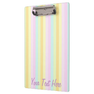 Baby Soft Pastels Clipboard