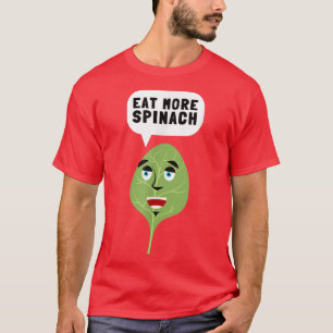 Baby Spinach Organic Spinach And Kale Vegetarian V T-Shirt