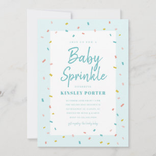 Baby Sprinkle baby shower invitation