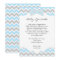 Baby Sprinkle Blue Bow tie baby shower invites