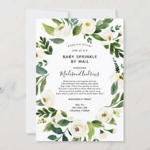 Baby Sprinkle by Mail Greenery invitation