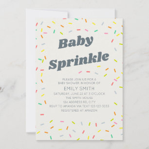 Baby Sprinkle Invitation
