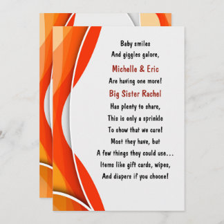 Baby Sprinkle Invitation