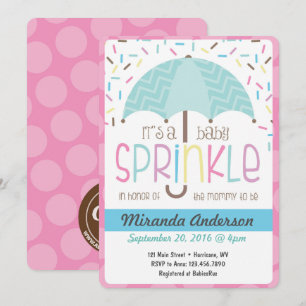 Baby Sprinkle Invitation