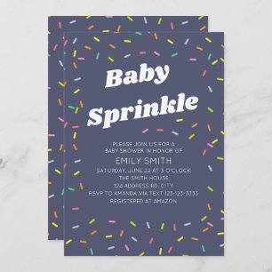 Baby Sprinkle  Invitation