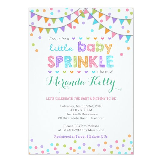 Baby Sprinkle Invitation / Baby Sprinkle Invite Zazzle.ca
