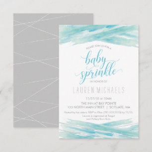 Baby Sprinkle Invitation - Customize Invite, Baby
