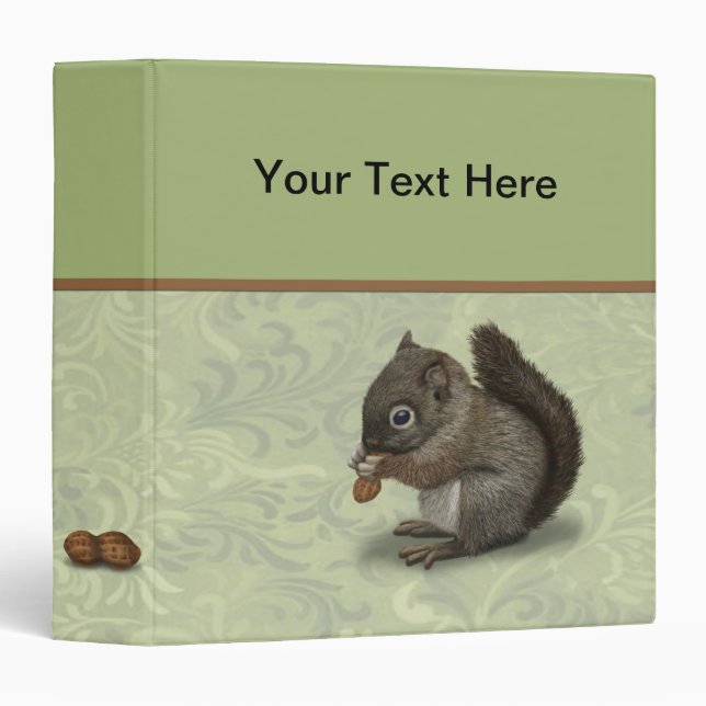 Baby Squirrel Binder (Front/Spine)