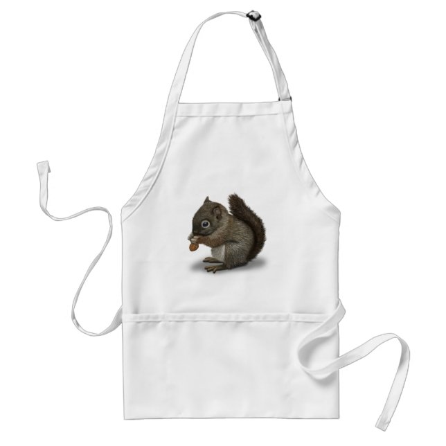 Baby Squirrel Standard Apron (Front)