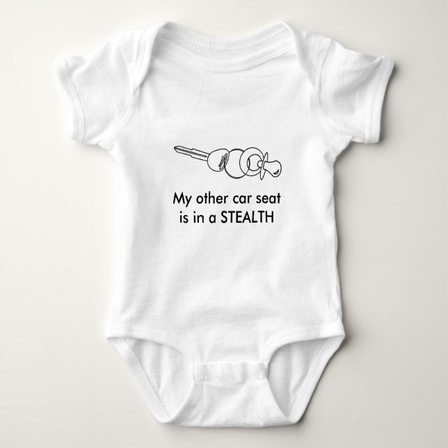 Baby Stealth One Piece Bodysuit (Front)