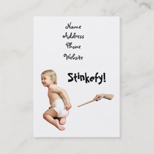 Baby Stinkefy!-business cards