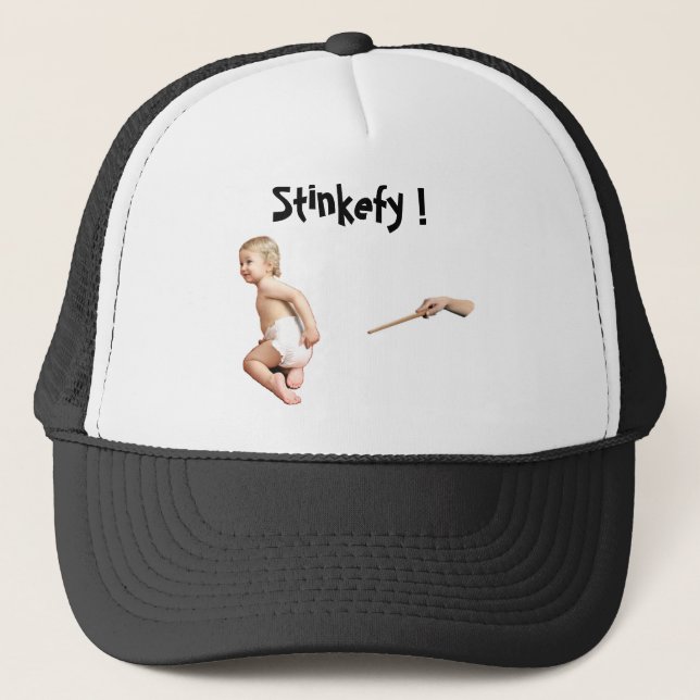 Baby Stinkefy!-hat Trucker Hat (Front)