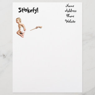 Baby Stinkefy!-letterhead Letterhead