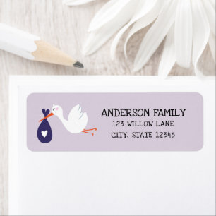 Baby Stork Return Address