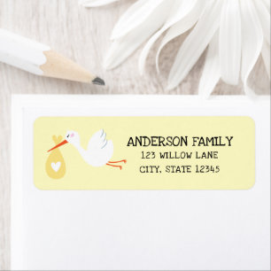 Baby Stork Return Address