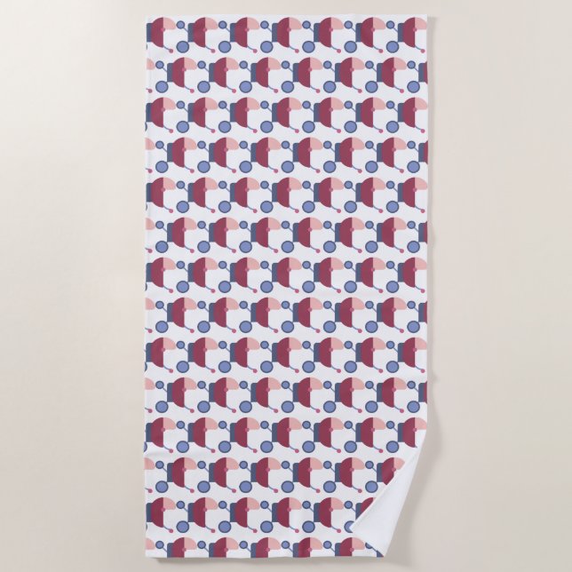 baby stroller beach towel (Front)