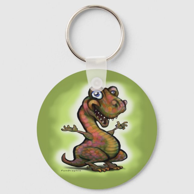 Baby T-Rex Keychain (Front)