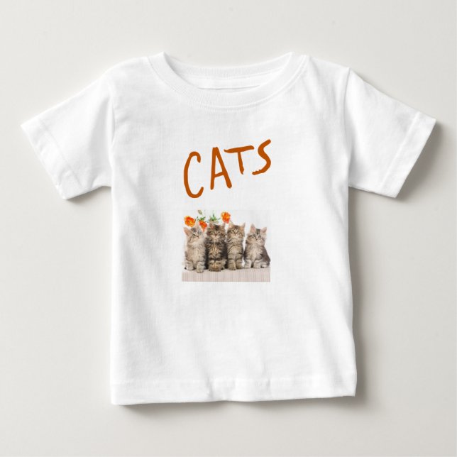 Baby T-Shirt Cat (Front)