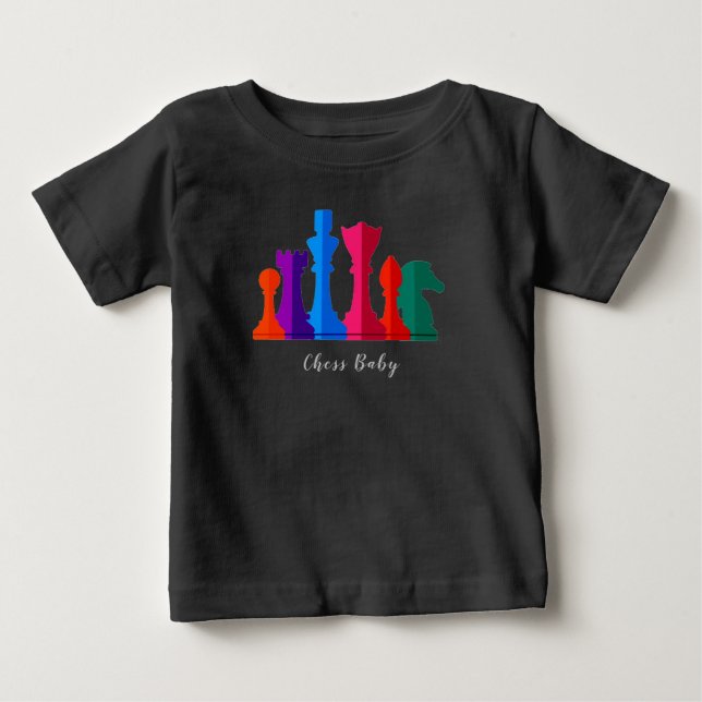 Baby T-Shirt Chess (Front)