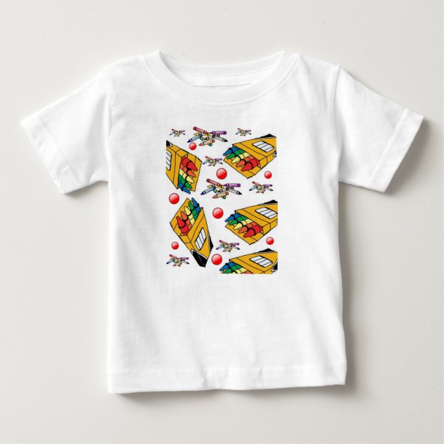 Baby T-Shirt Crayon (Front)