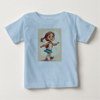Baby T-Shirt Design: A Girl's Delight