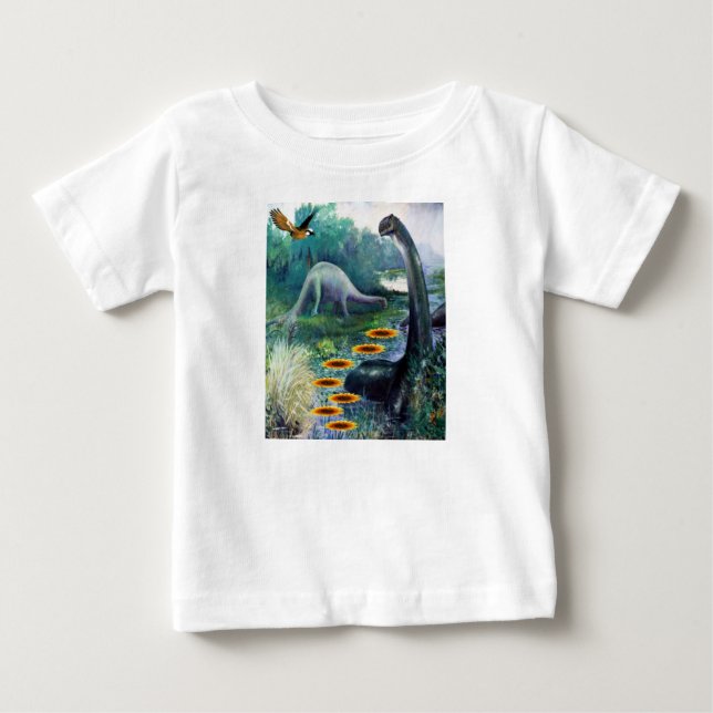 Baby T-Shirt Dinosaur (Front)