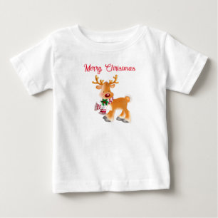 Baby T-Shirt Holiday Rudolph