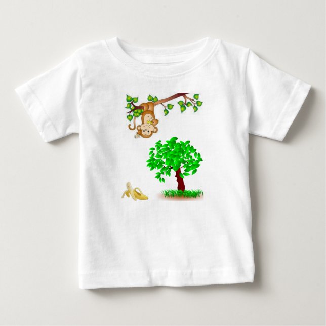 Baby T-Shirt Monkey (Front)