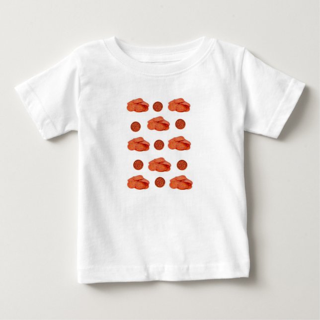 Baby T-Shirt Pepperoni (Front)