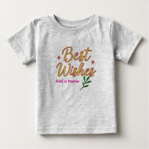 Baby T-Shirt – Personalized with Name