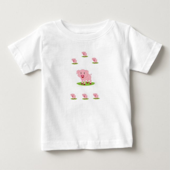 Baby T-Shirt Pig (Front)