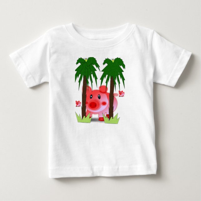 Baby T-Shirt Pig (Front)