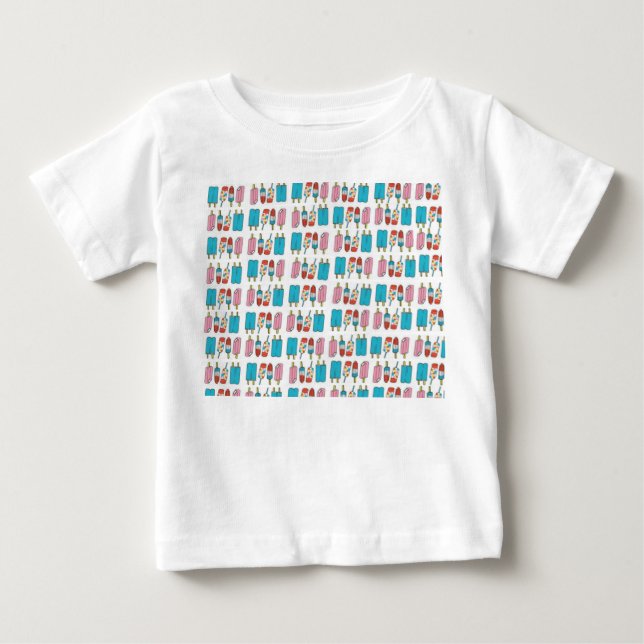 Baby T-Shirt Popsicles  (Front)