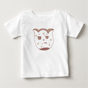 Baby T-shirt Sad Emoji