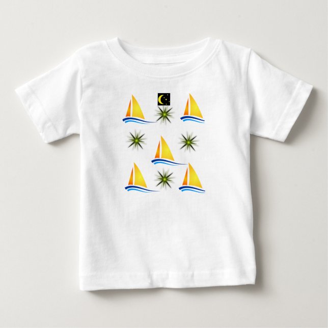 Baby T-Shirt Sailing (Front)