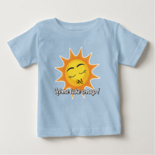 Baby T-Shirt : Take a Nap (blue)